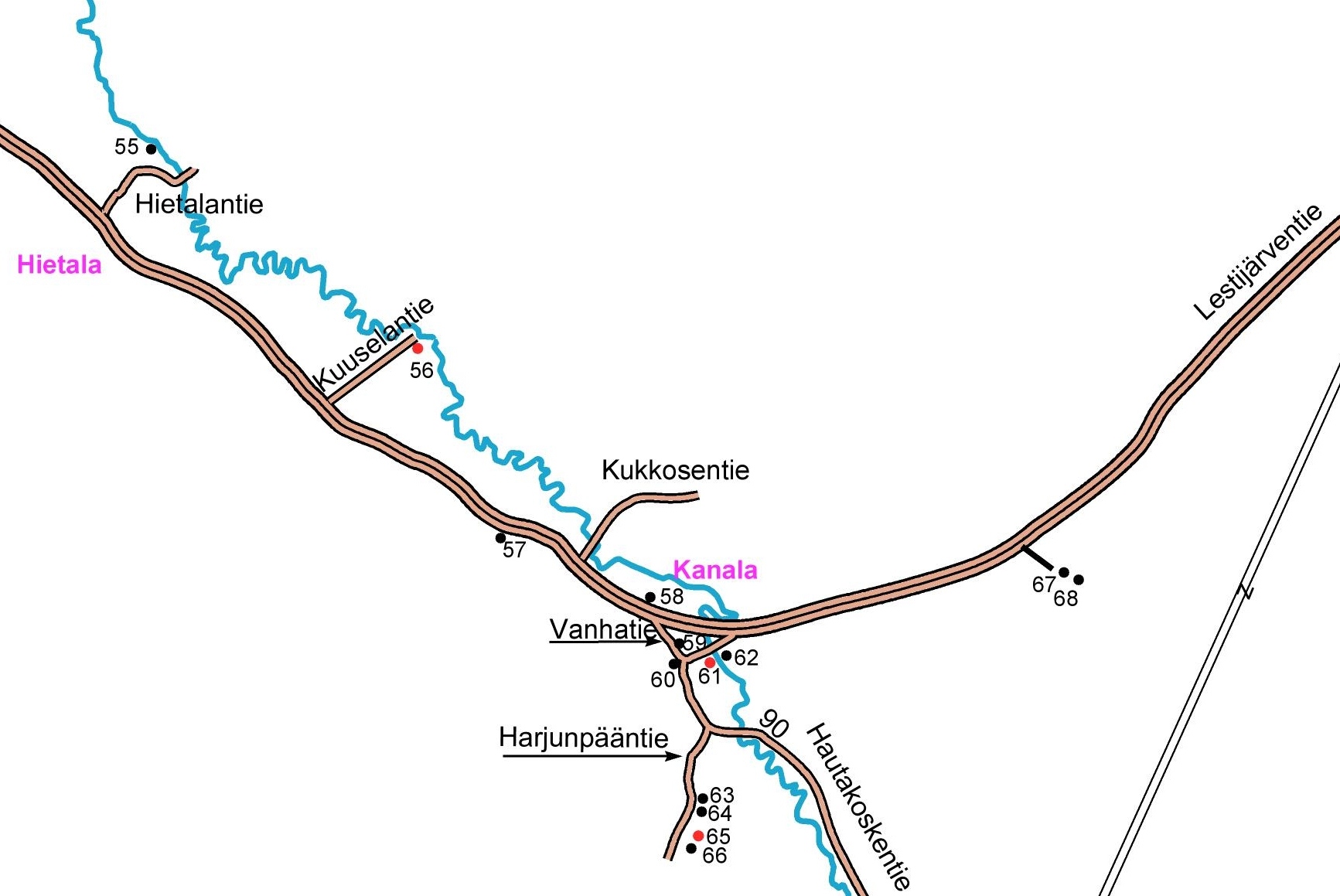 Kanalan kartta